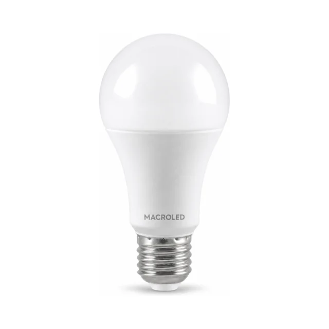 Lampara LED Calida A60 15W Macroled