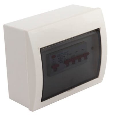 Caja Superficial Din 8 Polos bombe Conextube