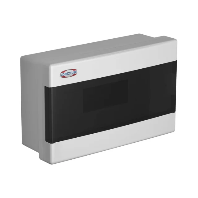 Caja Superficial Din 12 Polos fume Luxury Conextube