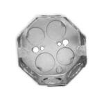 Caja Luz Chapa Liviana Octogonal Chica