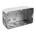 Caja Luz Chapa Liviana Rectangular