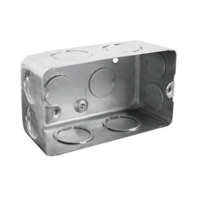 Caja Luz Chapa Liviana Rectangular