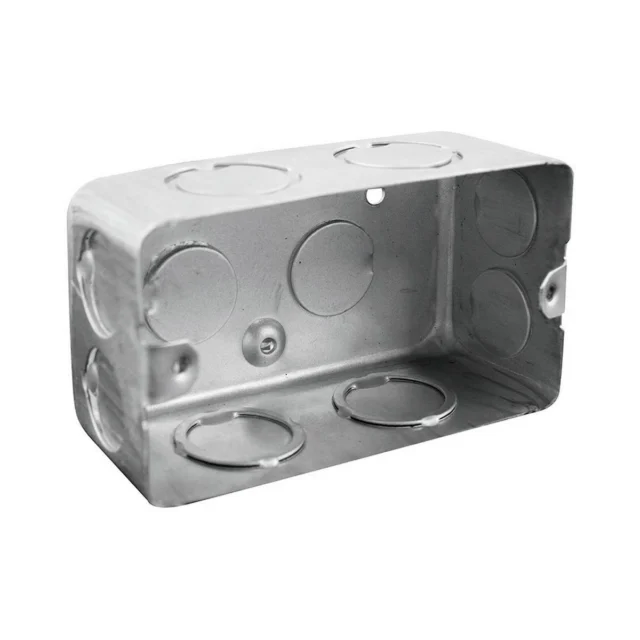 Caja Luz Chapa Liviana Rectangular
