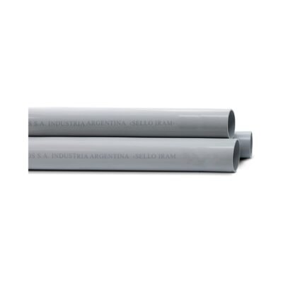 Caño Pvc Rigido Semi Pesado 32Mm Dobl.En Frio x M