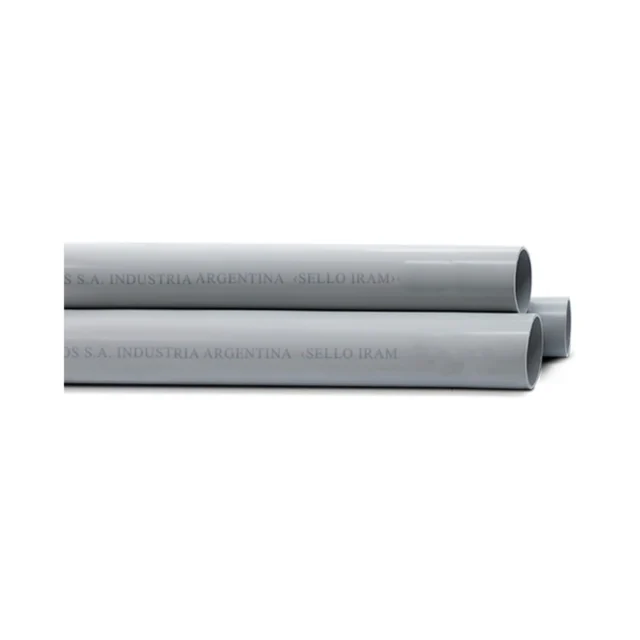 Caño PVC Rígido Semi Pesado 32mm Doblado En Frío x M en 3 Metros Kalop