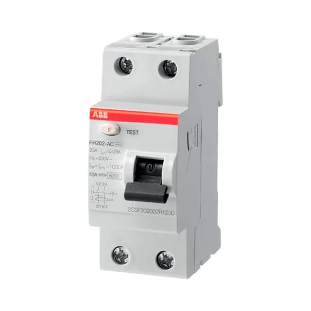 Diferencial 2x63A 30mA ABB