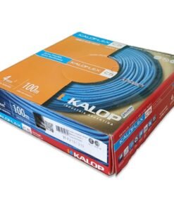 Cable Unipolar 4mm X 100m Celeste C5 Kalop