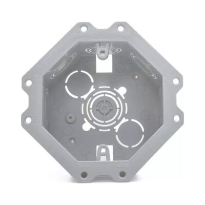 Caja Luz Pvc Octogonal Chica Construccion en Seco Kalop