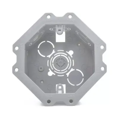 Caja Luz Pvc Octogonal Chica Construccion en Seco Kalop