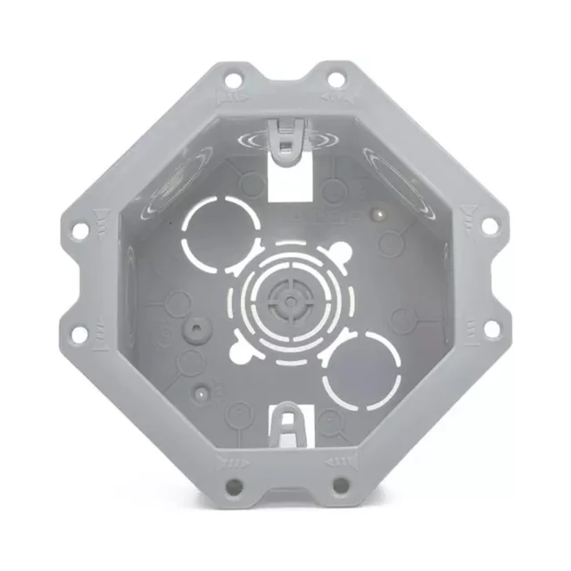 Caja Luz Pvc Octogonal Chica Construccion en Seco Kalop