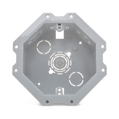 Caja Luz Pvc Octogonal Grande Construccion en Seco Kalop