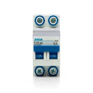Termica 2X15A 3kA Curva C Sica