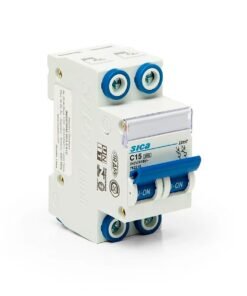 Alternative view of Termica 2X15A 3kA Curva C Sica