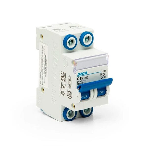 Termica 2X15A 3kA Curva C Sica - Image 2
