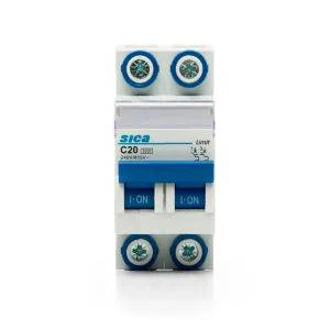 Termica 2X20A 3kA Curva C Sica