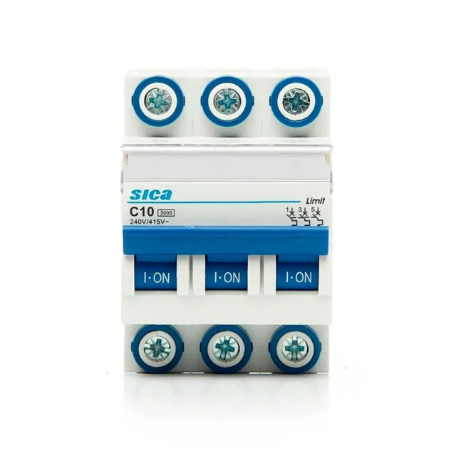 Termica 3X10A 3kA Curva C Sica