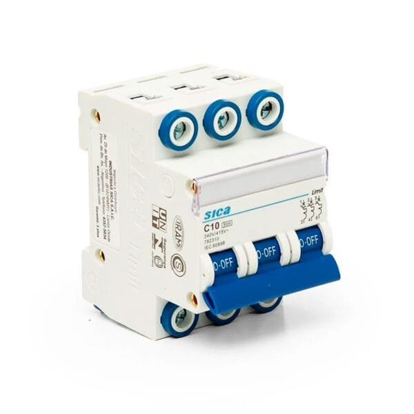 Termica 3X10A 3kA Curva C Sica - Image 2