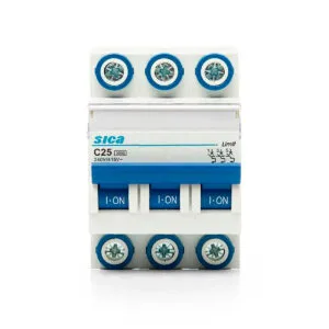 Termica 3X25A 3kA Curva C Sica