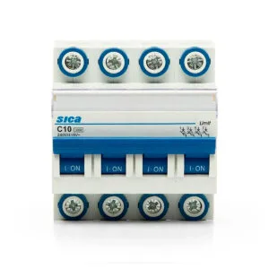 Termica 4X10A 3kA Curva C Sica