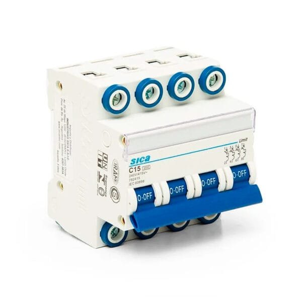 Termica 4X15A 3kA Curva C Sica - Image 2