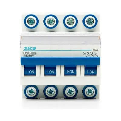 Termica 4X20A 3kA Curva C Sica