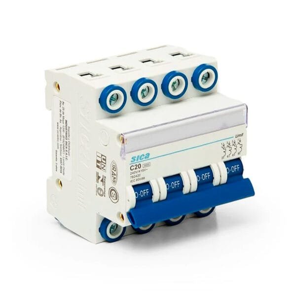Termica 4X20A 3kA Curva C Sica - Image 2