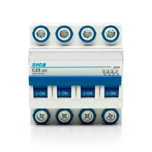 Termica 4X25A 3kA Curva C Sica