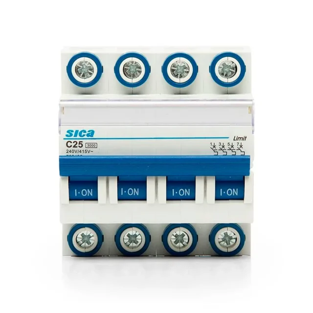 Termica 4X25A 3kA Curva C Sica