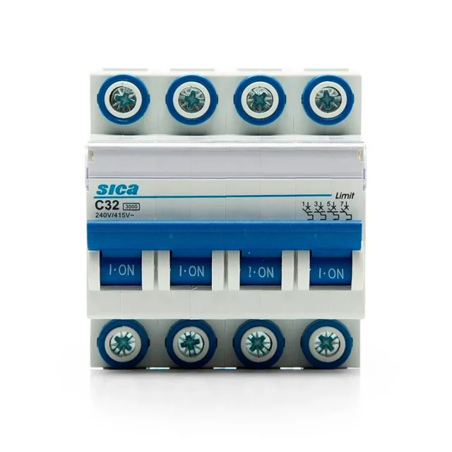 Termica 4X32A 3kA Curva C Sica