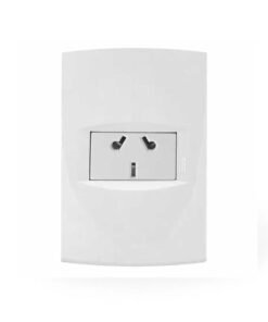 Llave de luz Armada 1 Toma Binorma Sica Life blanco