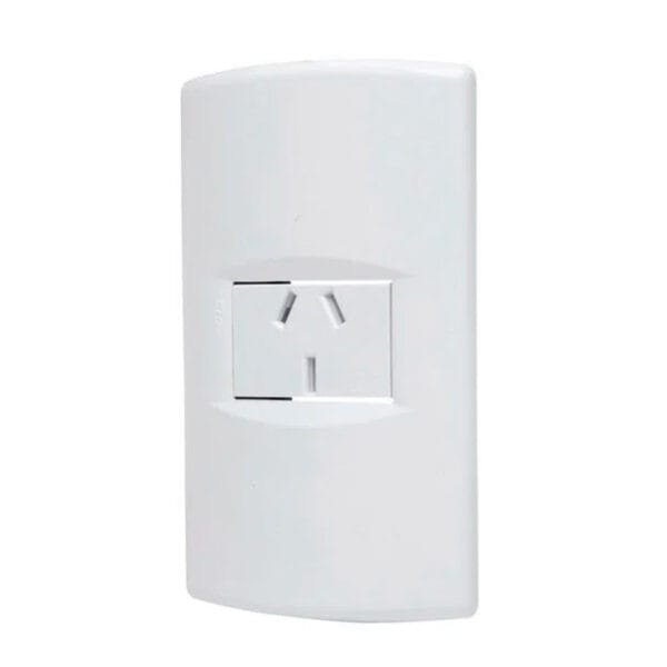 Llave de luz Armada 1 Toma Sica Life blanco - Image 3