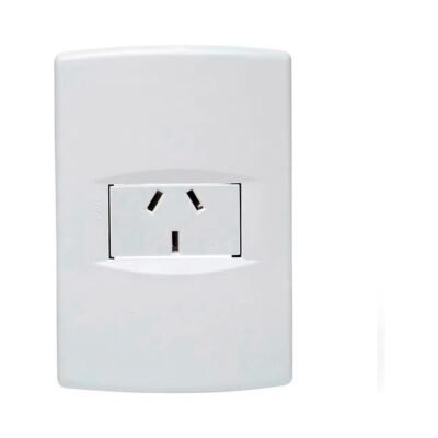 Llave de luz Armada 1 Toma Sica Life blanco