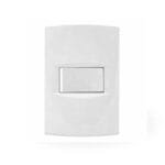 Llave de luz Armada 1 Punto Sica Life blanco