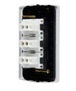 Alternative view of Llave de luz Armada 3 Puntos Sica Life blanco