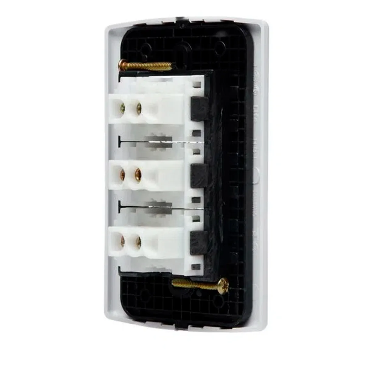 Llave de luz Armada 3 Puntos Sica Life blanco - Image 2