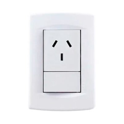 Llave de luz Armada 1 Toma 20A Sica Life blanco