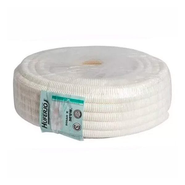 Caño Corrugado Blanco Ignifugo 320 3/4 X 50M(5) - Image 2