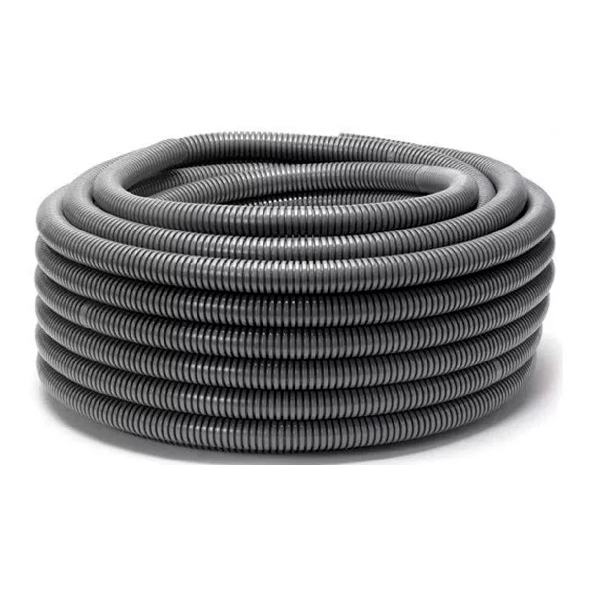 Caño Corrugado Gris Losa 750 2 1/2 X 25M