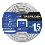 Cable Unipolar 1.5mm X 100m Blanco Trefilcon