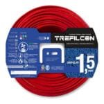 Cable Unipolar 1.5mm X 100m Rojo Trefilcon