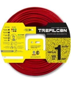 Cable Unipolar 1mm X 100m Rojo Trefilcon