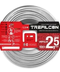 Cable Unipolar 2.5mm X 100m Blanco Trefilcon