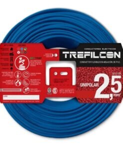 Cable Unipolar 2.5mm X 100m Celeste Trefilcon