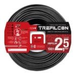 Cable Unipolar 2.5mm X 100m Negro Trefilcon