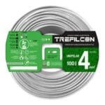 Cable Unipolar 4mm X 100m Blanco Trefilcon