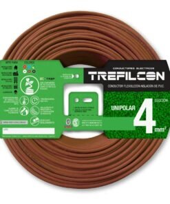 Cable Unipolar 4mm X 100m Marron Trefilcon
