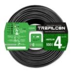 Cable Unipolar 4mm X 100m Negro Trefilcon