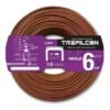 Cable Unipolar 6mm X 100m Marron Trefilcon