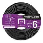 Cable Unipolar 6mm X 100m Negro Trefilcon