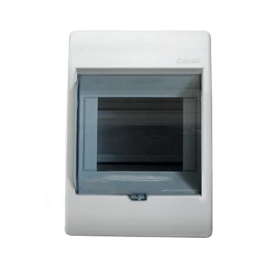 Caja Superficial Din 4 Polos Puerta bombe Kalop